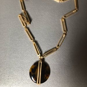 Like New Stella & Dot Jaya Tortoise Necklace